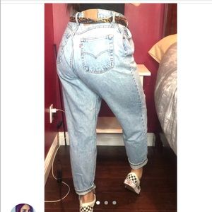 ❌❌SOLD Levi’s 551 size 16 mom jeans❌❌